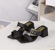 Versace sandals black  - 4