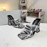 Versace sandals silver - 4