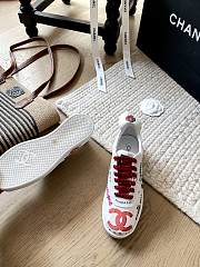 Chanel Sneakers Pharrell White Multi-Color Women's - 4