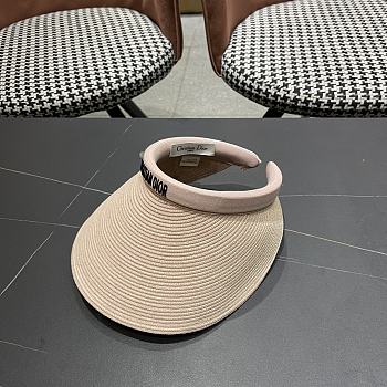 Dior hat pink