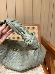 BOTTEGA VENETA Burgundy Jodie Bag size 40x16x48cm - 3