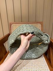 BOTTEGA VENETA Burgundy Jodie Bag size 40x16x48cm - 4