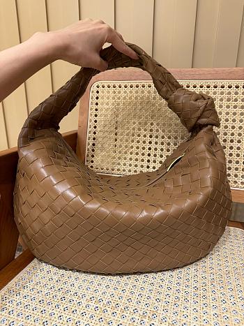 BOTTEGA VENETA Burgundy Jodie Bag size 40x16x48cm -03