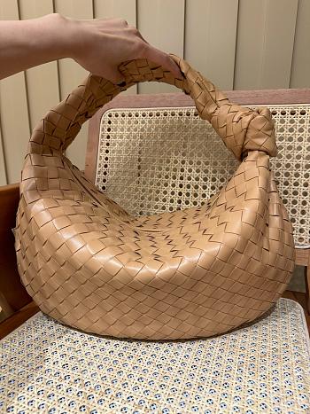 BOTTEGA VENETA Burgundy Jodie Bag size 40x16x48cm -04