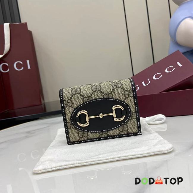 Gucci Wallet black size 11x8.5x3cm - 1