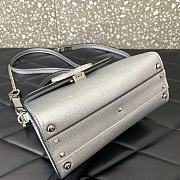 Valentino Garavani VLogo leather shoulder bag size 22x9x17cm - 5