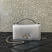 Valentino bag Logo silver size 19x10.5x4cm - 1