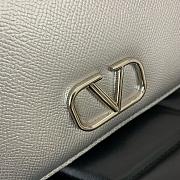 Valentino bag Logo silver size 19x10.5x4cm - 4