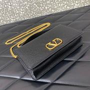 Valentino 01 logo bag black size 19x10.5x4cm - 5