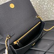 Valentino 01 logo bag black size 19x10.5x4cm - 3
