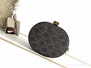 Celine Vanity Case in Triomphe Canvas and Calfskin bag size 10 x 15 x 11,5 cm - 2