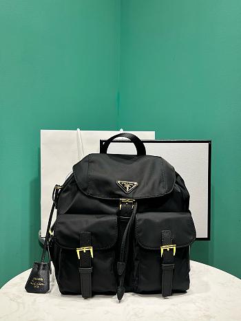 Prada Re-Edition backpack black size 23.5x28x12cm