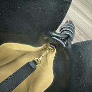LOEWE Flamenco leather clutch black bag size 30x24.5x10.5cm - 4