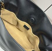 LOEWE Flamenco leather clutch black bag size 30x24.5x10.5cm - 5