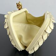 Bottega Veneta Knot Clutch bag yellow size 19x11.5xx5cm - 6