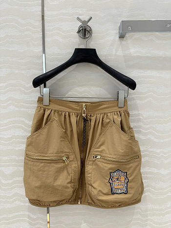 Louis Vuitton Workwear pocket miniskirt 