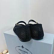 Prada Mesh fabric ballerinas black - 5