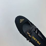Prada Mesh fabric ballerinas black - 4