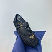 Prada Mesh fabric ballerinas black - 3