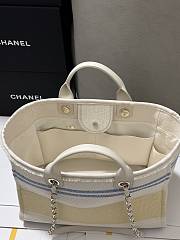Chanel shopping bag size 38cm yellow - 3