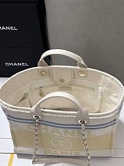 Chanel shopping bag size 38cm yellow - 2
