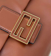 FENDI Mamma Baguette brown bag size 26x18x8.5cm - 3