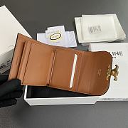Celine Triomphe wallet size 10.5x9x3cm - 4