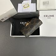 Celine Triomphe wallet size 10.5x9x3cm - 2