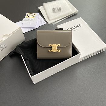 Celine Triomphe wallet 10.5x9x3cm