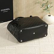 Chanel Cambon black bag size 30x25x15cm - 6