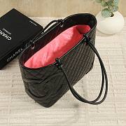 Chanel Cambon black bag size 30x25x15cm - 4