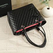 Chanel Cambon black bag size 30x25x15cm - 2