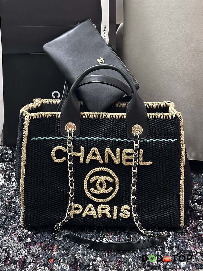 Chanel shopping bag summer size 38cm  - 1