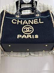 Chanel shopping bag summer size 38cm  - 6