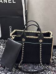 Chanel shopping bag summer size 38cm  - 2