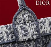 Dior Book Tote gray large bag size 41x35x18cm - 5