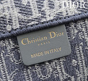 Dior Book Tote gray large bag size 41x35x18cm - 6