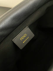 FENDI Mamma Baguette black bag size 26x18x8.5cm  - 2