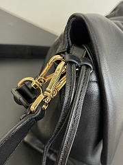 FENDI Mamma Baguette black bag size 26x18x8.5cm  - 6
