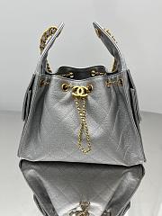 Chanel hobo 25bag gray color size 30x26x14cm - 1