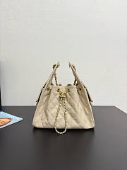 Chanel hobo 25bag beige color size 30x26x14cm - 1