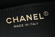 Chanel hobo 25bag black color size 30x26x14cm - 4