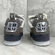 Louis Vuitton 1AC52Q LV Skate Sneaker gray - 4
