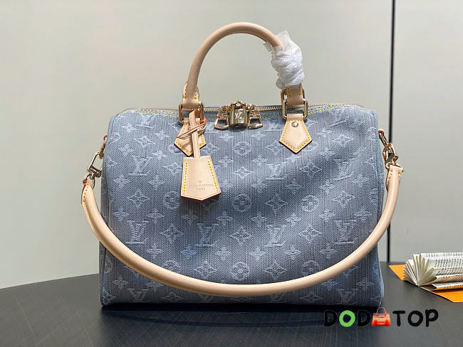 Louis Vuitton M13344 Speedy Soft 30 bag size 30 x 21 x 17 cm - 1