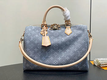 Louis Vuitton M13344 Speedy Soft 30 bag size 30 x 21 x 17 cm