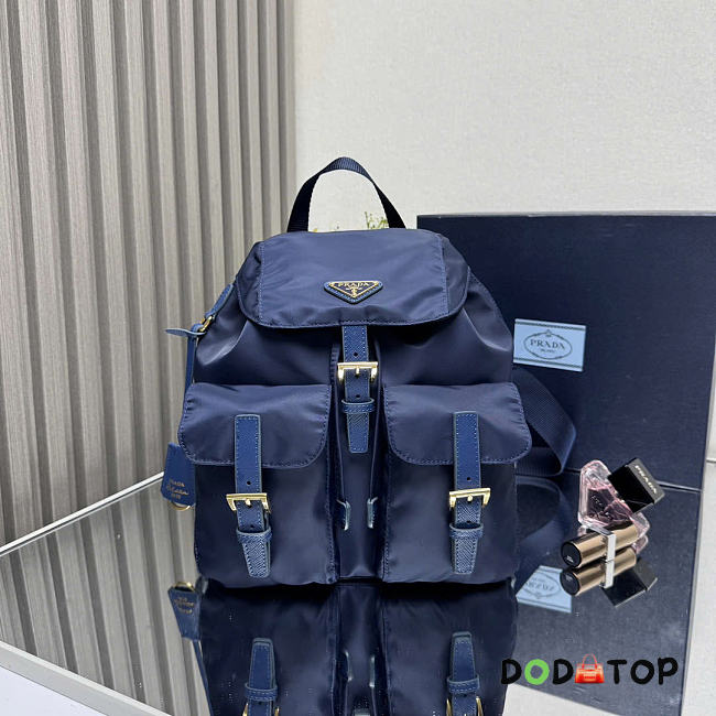 Prada Re-Edition backpack blue size 23.5x28x12cm - 1