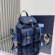 Prada Re-Edition backpack blue size 23.5x28x12cm - 5