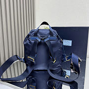 Prada Re-Edition backpack blue size 23.5x28x12cm - 3