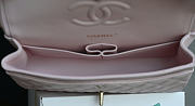 Chanel CF Caviar pink pastel bag Gold Buckle Size 25 cm - 6