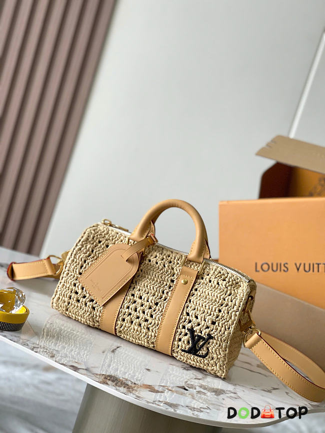 Louis Vuitton M25010 Keepall Bandoulière 25 bag size 25 x 15 x 11 cm - 1